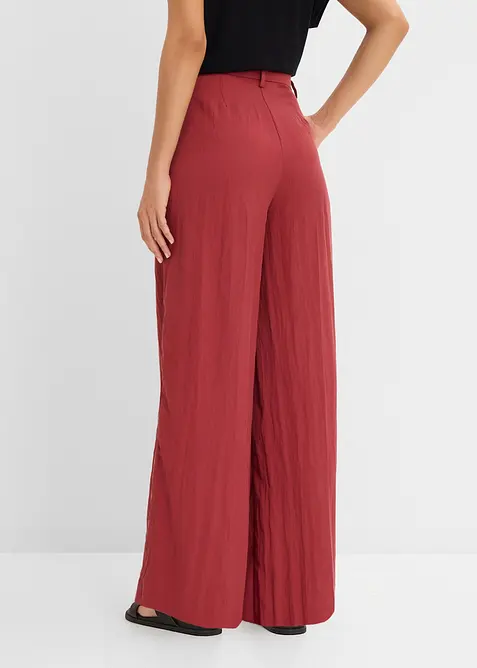 Sommerliche Bundfaltenhose aus Viskose-Mix, bonprix