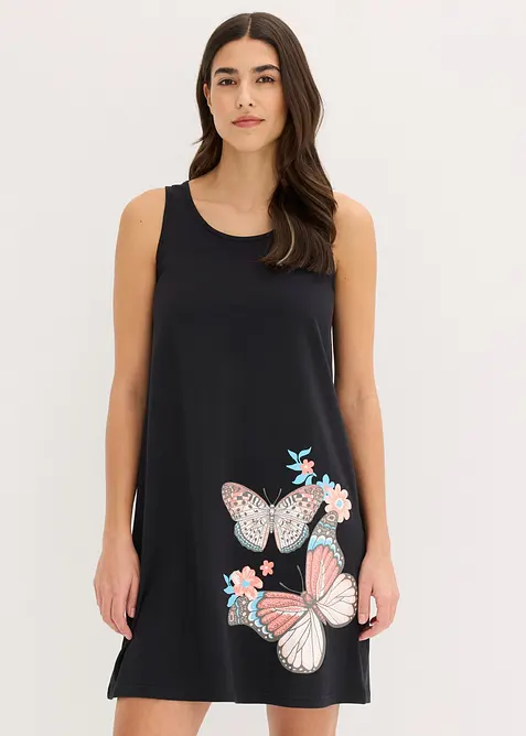 Chemise de nuit 100% coton, bonprix