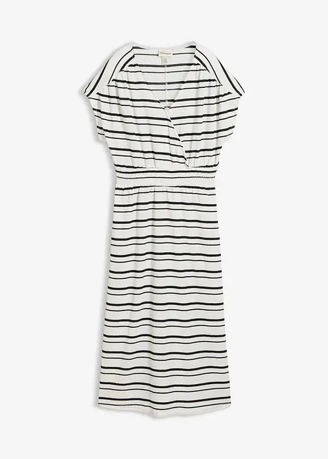 Jerseykleid aus luftigem Cr&ecirc;pe, bonprix