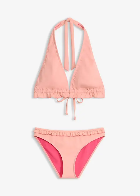 Bikini dos nu &agrave; ruch&eacute;s (ens. 2&nbsp;pces), bonprix