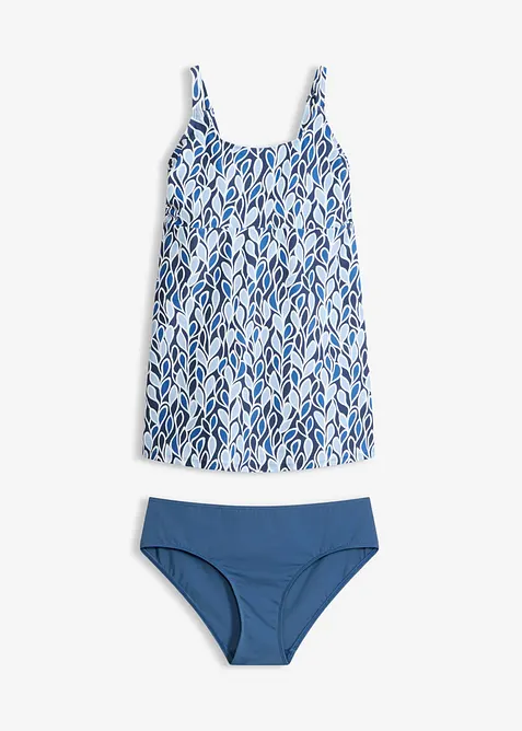Tankini long &agrave; bretelles r&eacute;glables (ens. 2 pces), bonprix