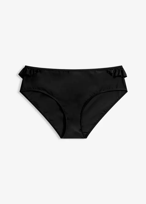 Highwaist-Bikinihose mit R&uuml;schen schnell trocknend, bonprix