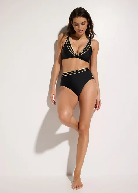 Bustier-Bikini in Wickeloptik (2-tlg.Set), bonprix