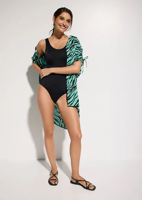 Lot de 2 maillots 1 pi&egrave;ce, bonprix