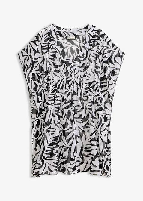 Tunique de plage en mousseline l&eacute;g&egrave;re, bonprix