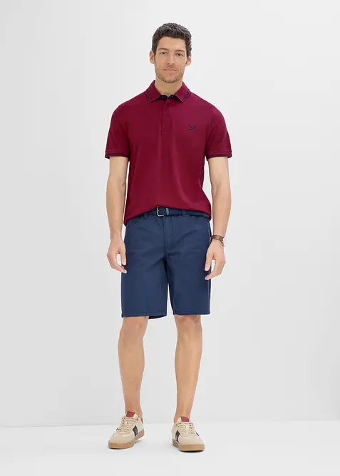 Polo en maille piqu&eacute;e 100% coton, bonprix