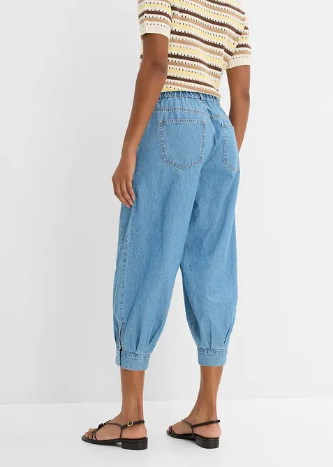 Balloon-Jeans Mid Waist, Bequembund, bonprix
