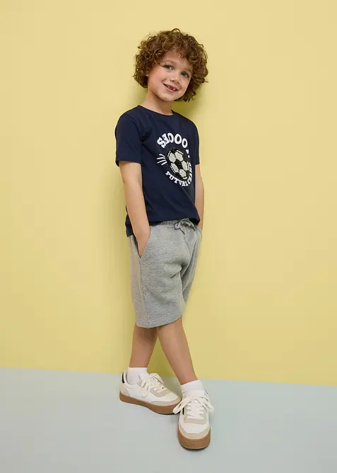 T-Shirt mit Wendepailletten aus reiner Bio-Baumwolle, bonprix