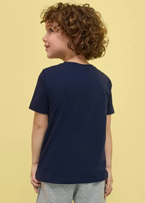 T-Shirt mit Wendepailletten aus reiner Bio-Baumwolle, bonprix