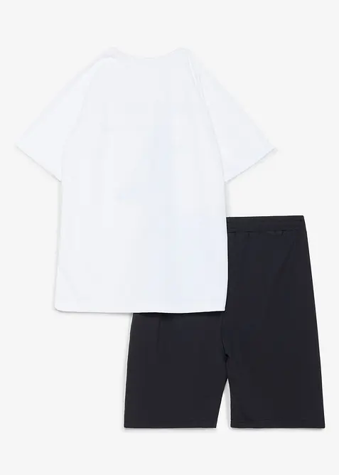 Sport T-Shirt und Bermuda aus schnell trockneten Material (2-tlg.Set), bonprix