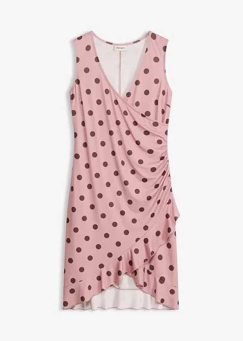 Jerseykleid mit tiefem Ausschnitt, bonprix