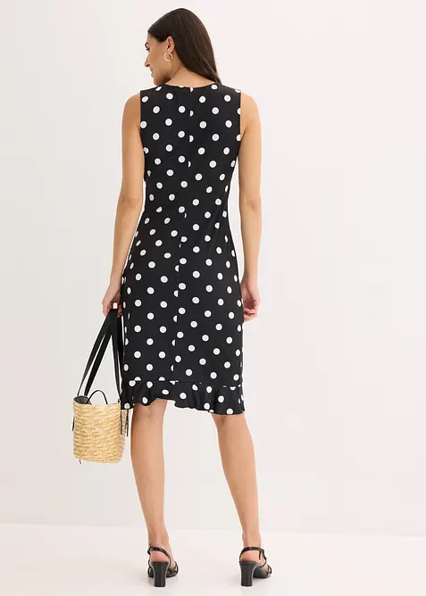 Jerseykleid mit tiefem Ausschnitt, bonprix