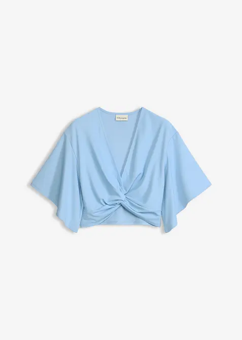 Shirt in verk&uuml;rzter Form, bonprix