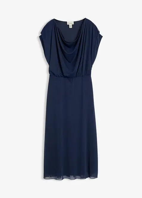 Robe en jersey mesh doux, bonprix