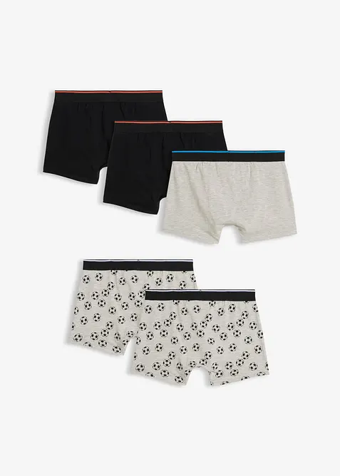 Boxershorts eng mit weicher Baumwolle (5er Pack), bonprix