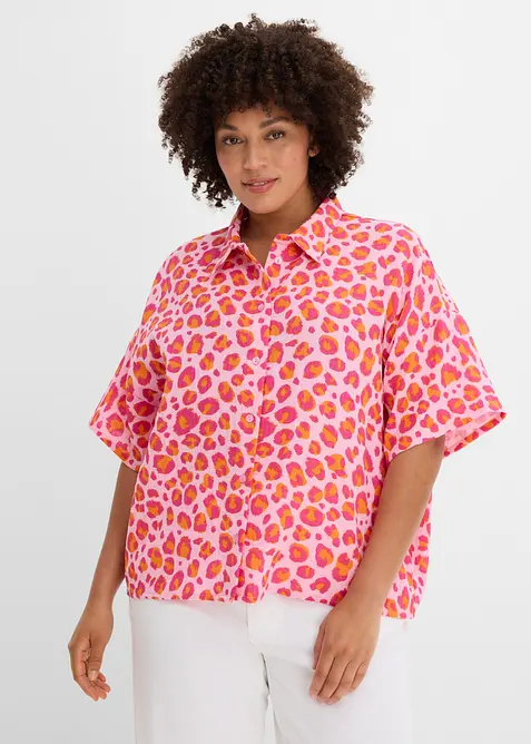 Bluse aus luftigem Musselin, bonprix