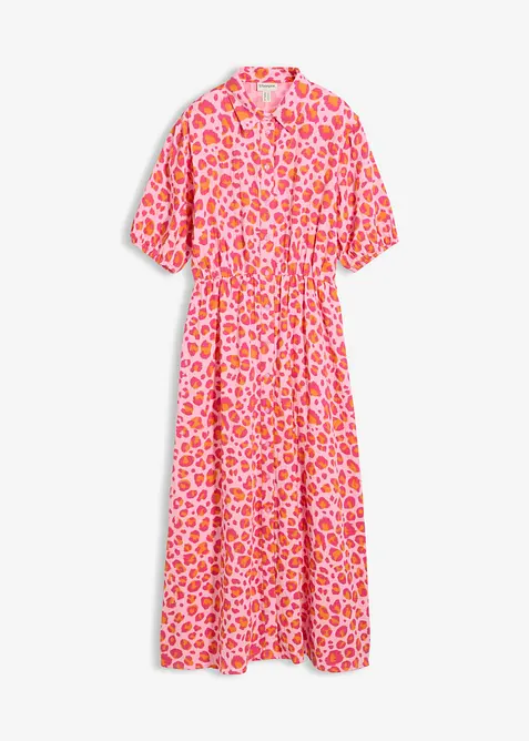 Blusenkleid aus luftigem Musselin, bonprix