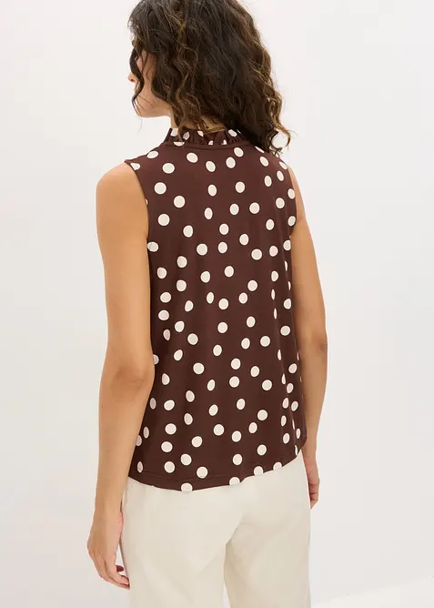 Jersey-Top aus Viskose-Mix, bonprix