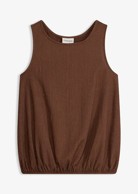 Top en cr&ecirc;pe textur&eacute;, bonprix