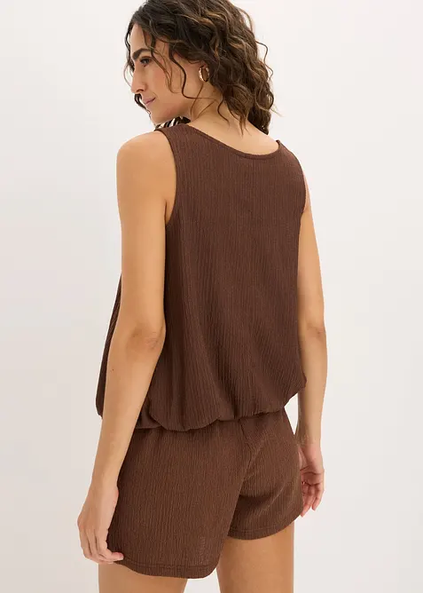 Top en cr&ecirc;pe textur&eacute;, bonprix