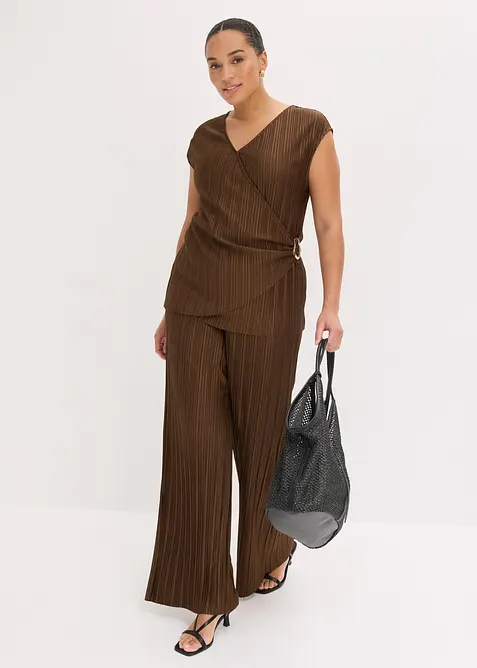 Plissierte Palazzo-Hose, bonprix