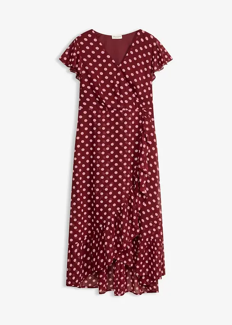 Chiffonkleid mit Volants, bonprix