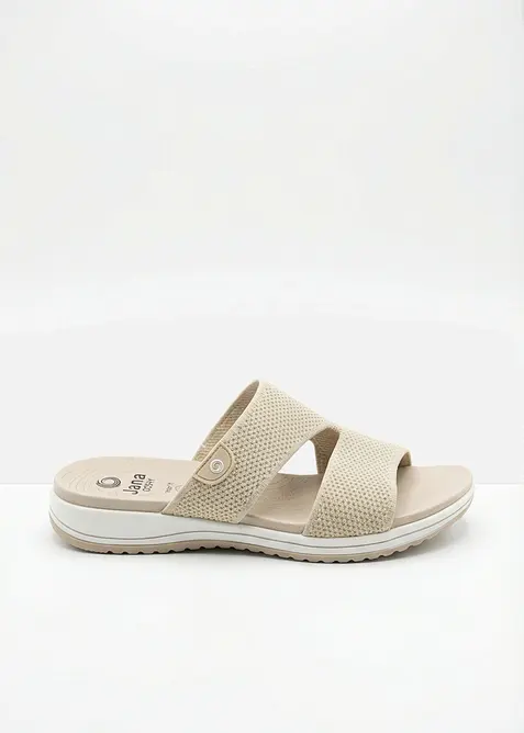 Mules compens&eacute;es Jana largeur confort, Jana