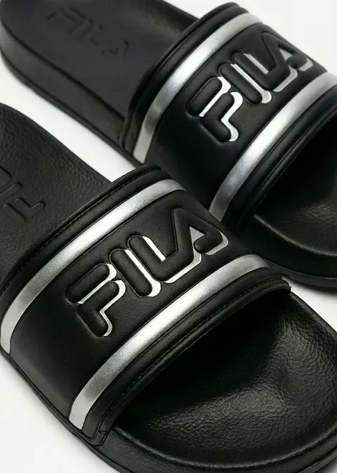 Mules Fila &agrave; d&eacute;tails m&eacute;talliques, FILA