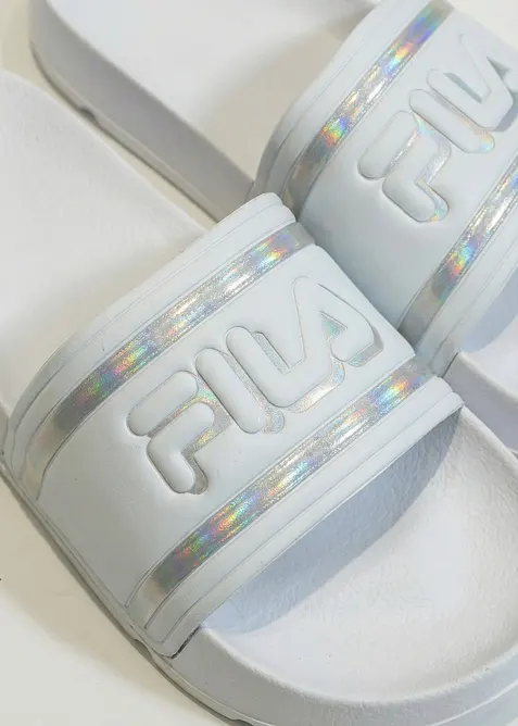 Mules Fila &agrave; d&eacute;tails m&eacute;talliques, FILA