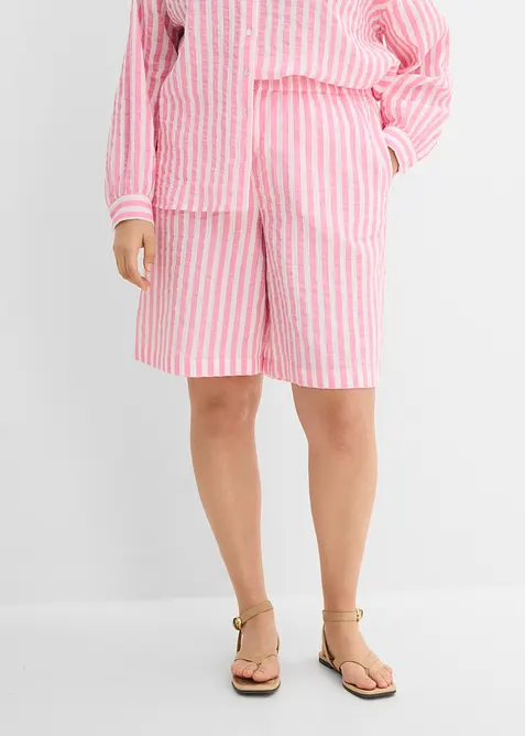 Musselin-Shorts aus reiner Baumwolle, bonprix