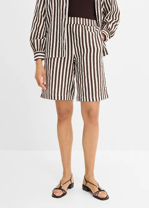 Musselin-Shorts aus reiner Baumwolle, bonprix