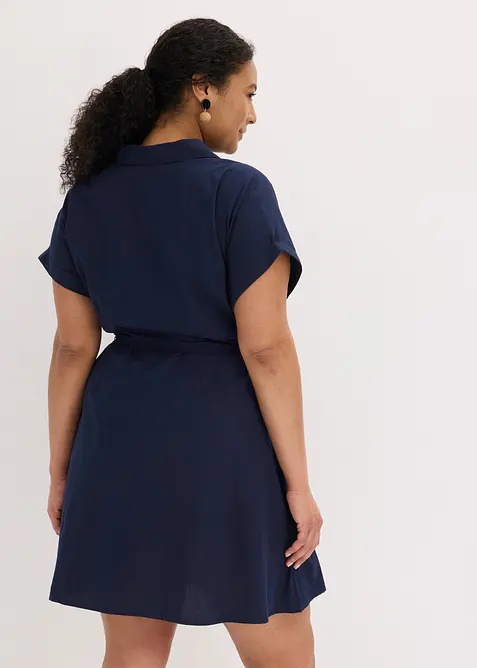 Robe-chemise 100% coton, bonprix