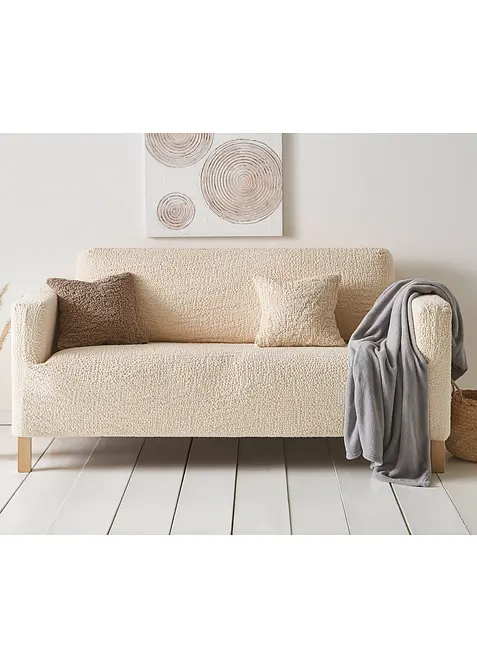 Housse GAICO effet froiss&eacute;, bpc living bonprix collection