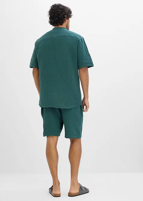 Musselin-Shorts und Hemd (2-tlg.Set), bonprix