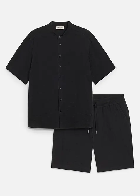 Musselin-Shorts und Hemd (2-tlg.Set), bonprix
