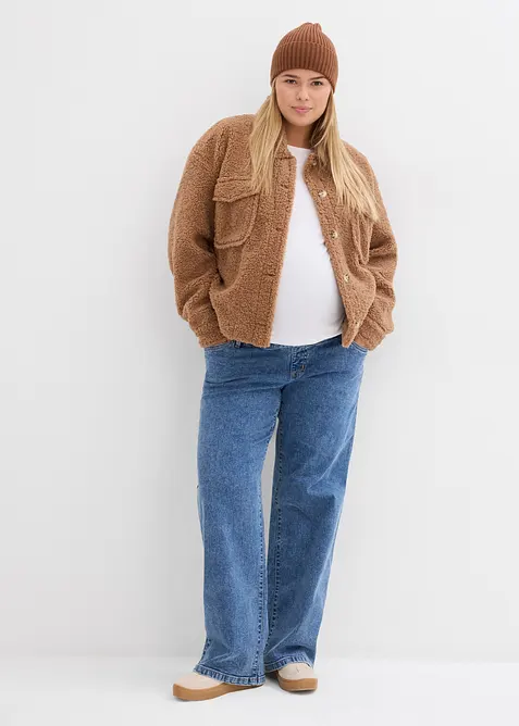 Umstandsjeans aus Bio-Baumwolle, Loose Fit, bonprix