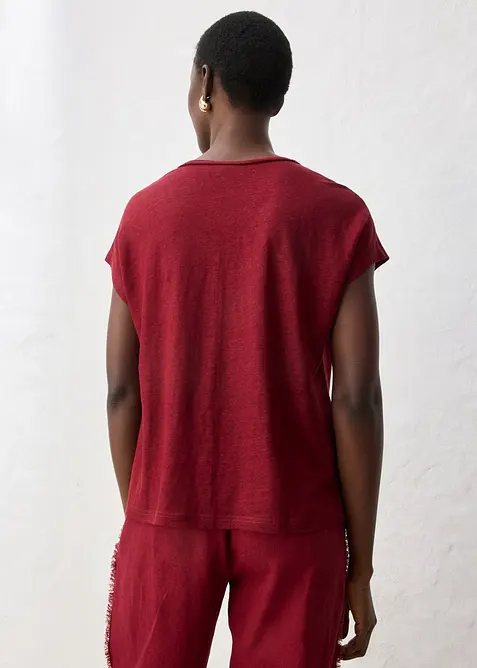 Shirt aus reinem Leinen, bonprix