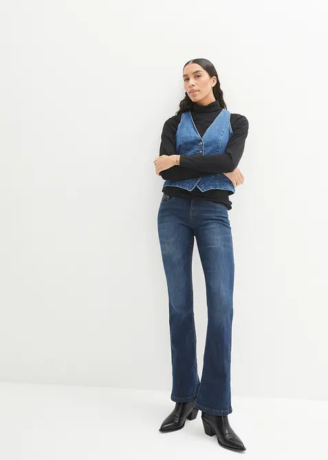Bootcut-Jeans Mid Waist, Stretch, bonprix