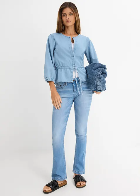 Bootcut-Jeans Mid Waist, Stretch, bonprix