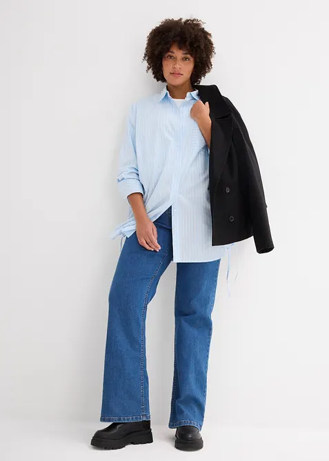 Chemisier oversize 100&nbsp;% coton, bonprix