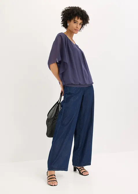 Blouse en mousseline, bonprix