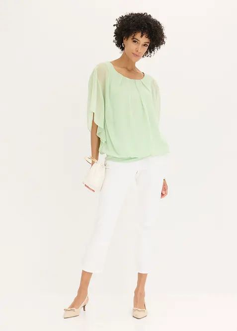 Blouse en mousseline, bonprix