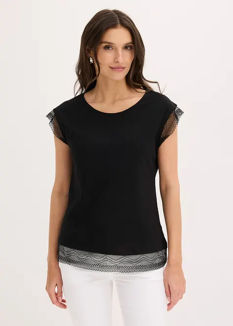 Boxy-Shirt aus Baumwolle, bonprix