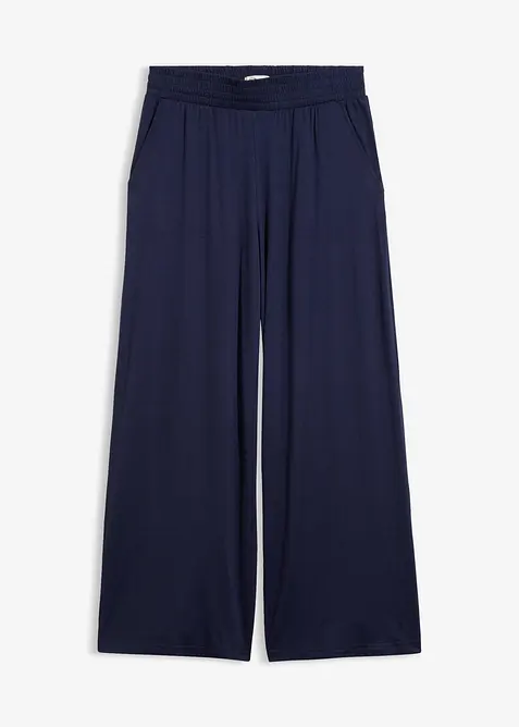 Jersey-Hose aus flie&szlig;endem Viskose-Mix, 7-8-L&auml;nge, bonprix