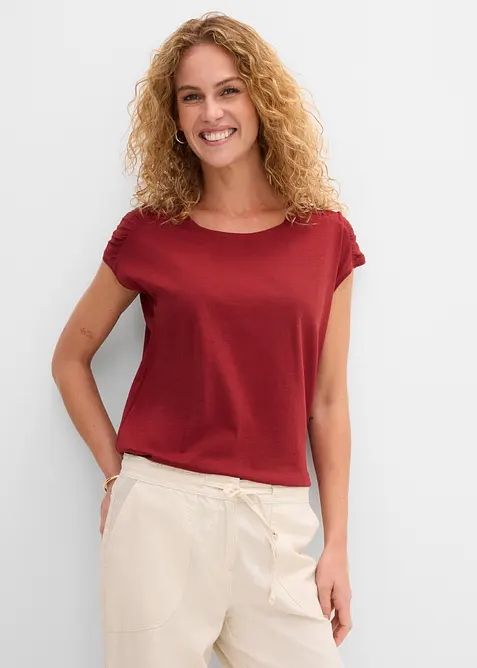 T-shirt boxy, manches courtes, bonprix