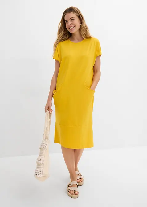 Jerseykleid mit Taschen, bonprix