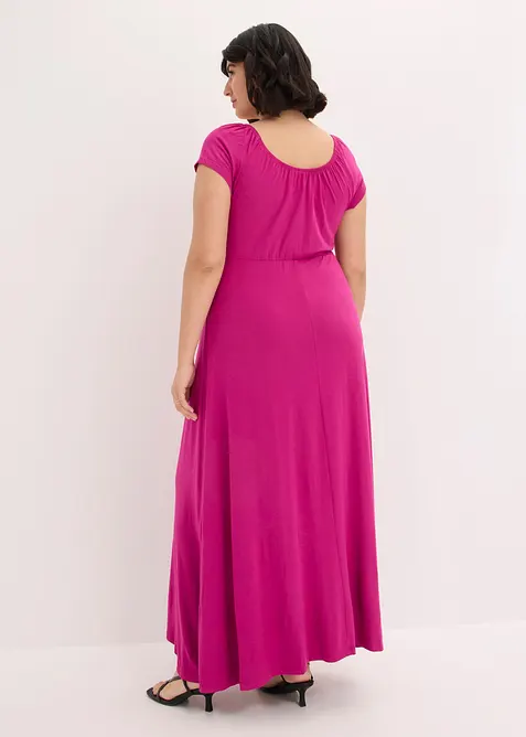 Robe longue en viscose extensible, bonprix