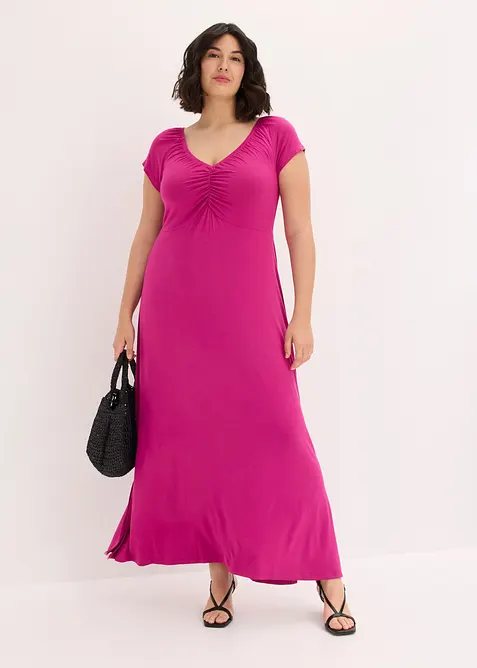 Robe longue en viscose extensible, bonprix