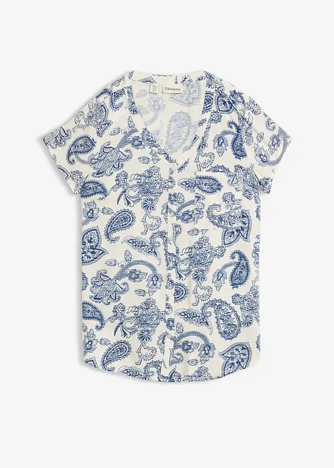 Chemisier manches courtes, bonprix