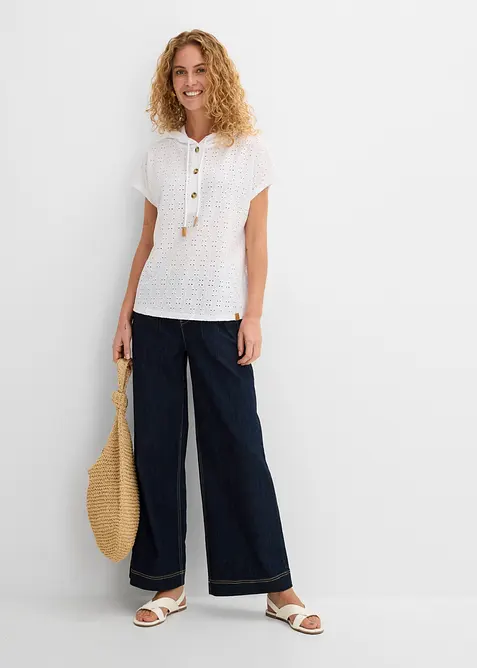 Kapuzen-Henleyshirt, bonprix